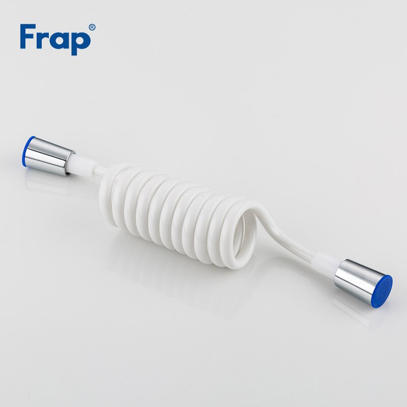 Frap Wit Universele Richtingen Slang Rubber Lente Type Hoge Pressurea Rekbaar Pijp Sproeikop Op Keuken Kraan F44-1