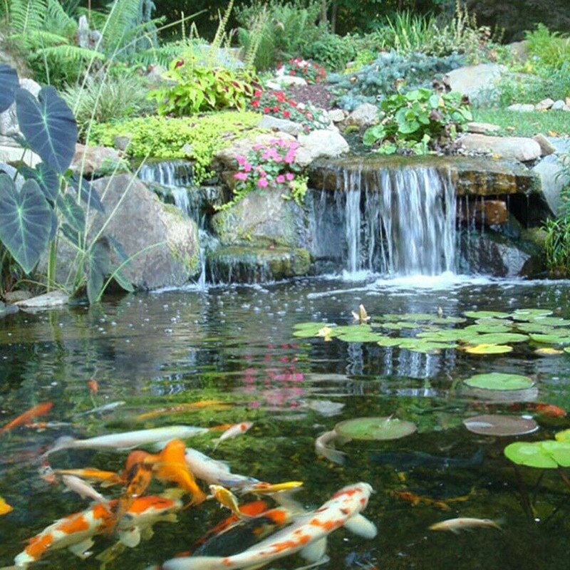 20pcs Floating Pond Protectors Plastic Net Fish Guard Grid Cover for Birds Pests L5