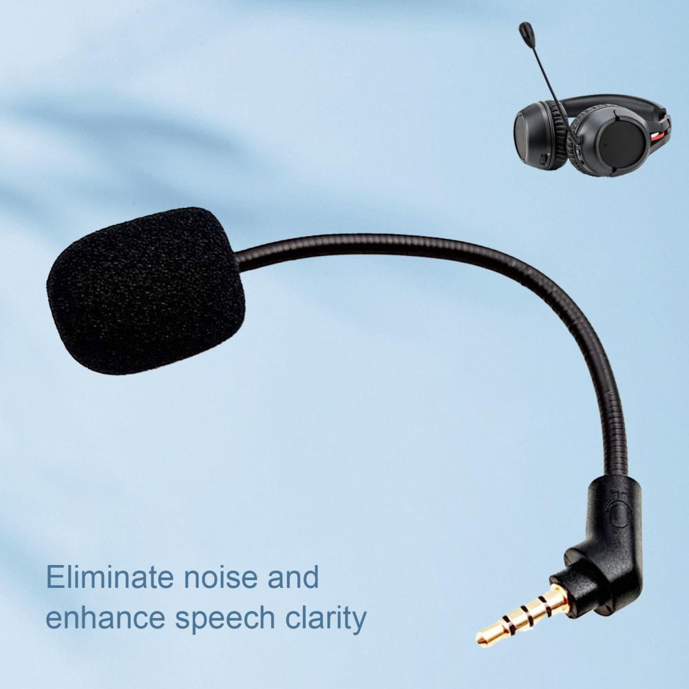 Stereo Stainless 3.5mm Replaceable Headphone Microphone for Kingston HyperX Cloud Flight/Flight S