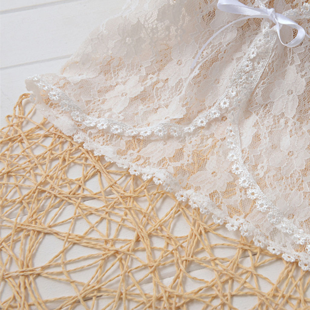 Chal de encaje para niña y niño, chaqueta Bolero para chico y niña, abrigo corto para boda