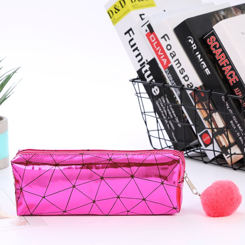 Estojo de elástico para lápis, material escolar: D