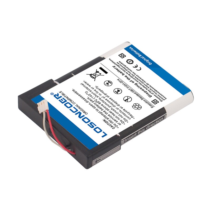 Batteria LOSONCOER 2000mAh 4-285-985-01, SP70C per Sony PSP E1000, PSP E1002, PSP E1004, PSP E1008, cuffia Wireless Pulse 7.1