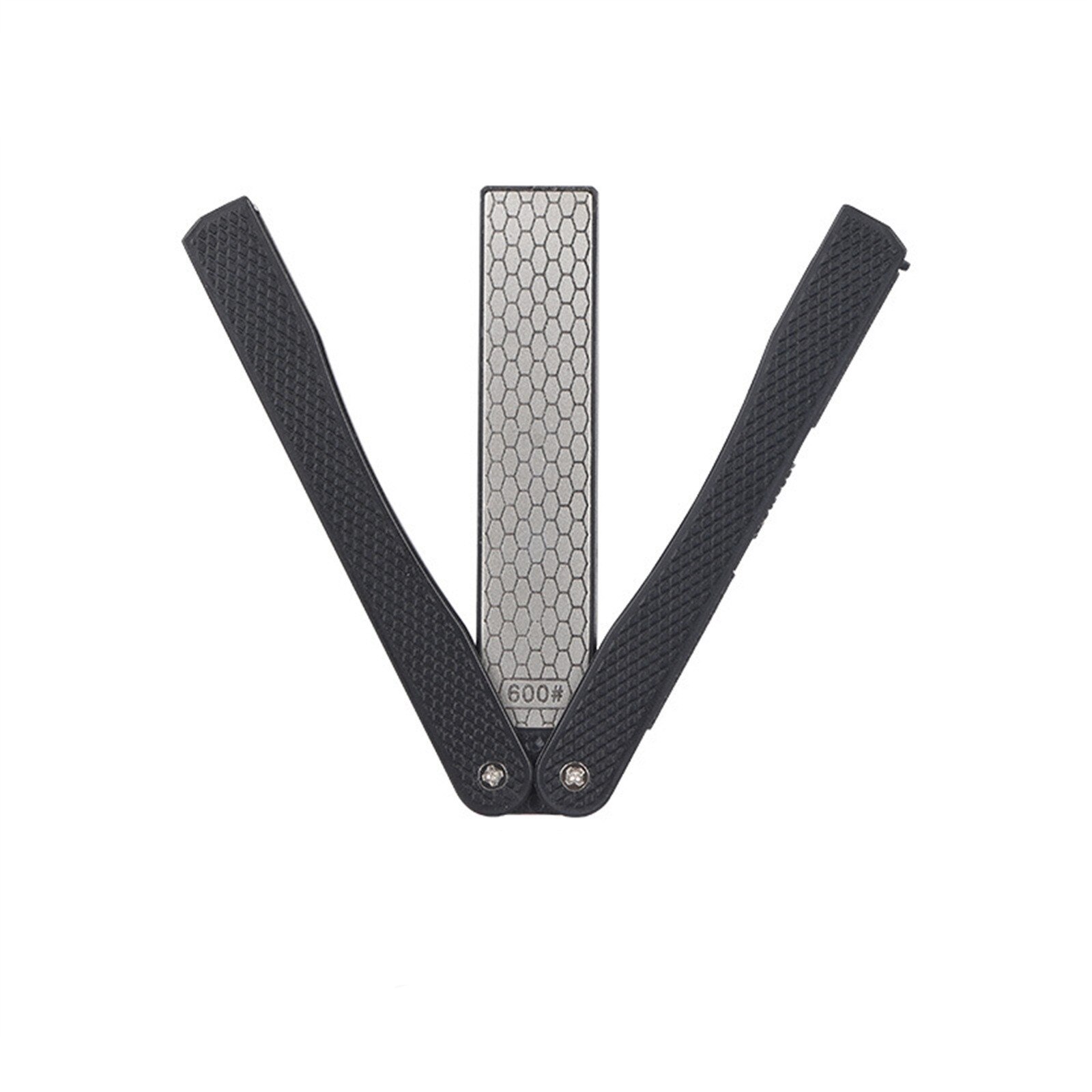 Stainless Steel Sharpener Sharpening Scissors Kitchen Tools Household Portableknife Shears Scissors Harpening Stone: Black