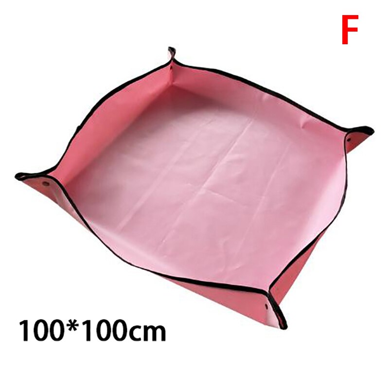 Blokada wodoodporna przeciw zabrudzeniom zagęścić umywalka poduszka mieszać gleby kwiat ziemi mata ogrodnictwo Podkładka wielokrotnego użytku składany garnek robić przesadzania: F