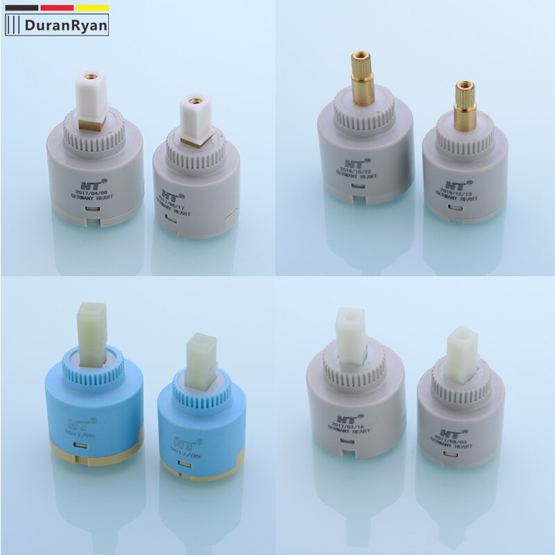 Ceramic mixing water valve core cold and water basin faucet valve core 35/40mm kitchen faucet accessories 35mmABS bar style