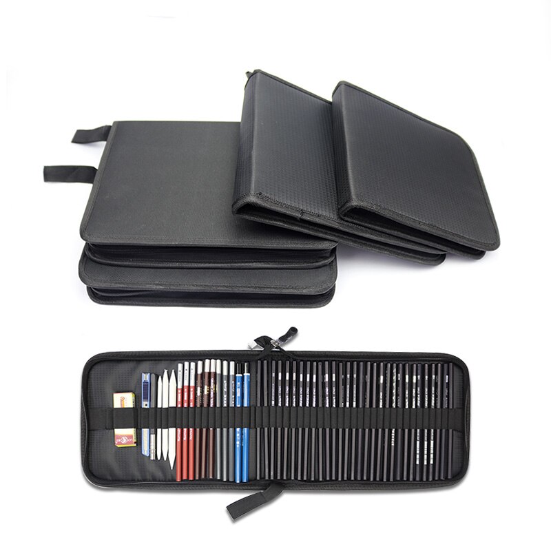 Sketch Drawing Pencil Set Pack Painting Pencil Bag Tool Sketch Pen School Art Writing Stationery Supply 7401