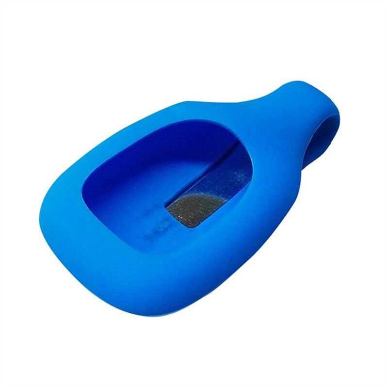 7 Kleuren Siliconen Beschermhoes Riem Clip Vervanging Houder Cover Shell Voor Fitbit Zip Activiteit Tracker Accessoires: Blue