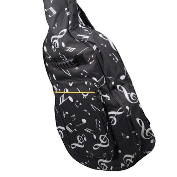 41 zoll Dual Einstellbare Schulter Gurt Akustische Gitarre Soloauftritt Tasche-Schwarz