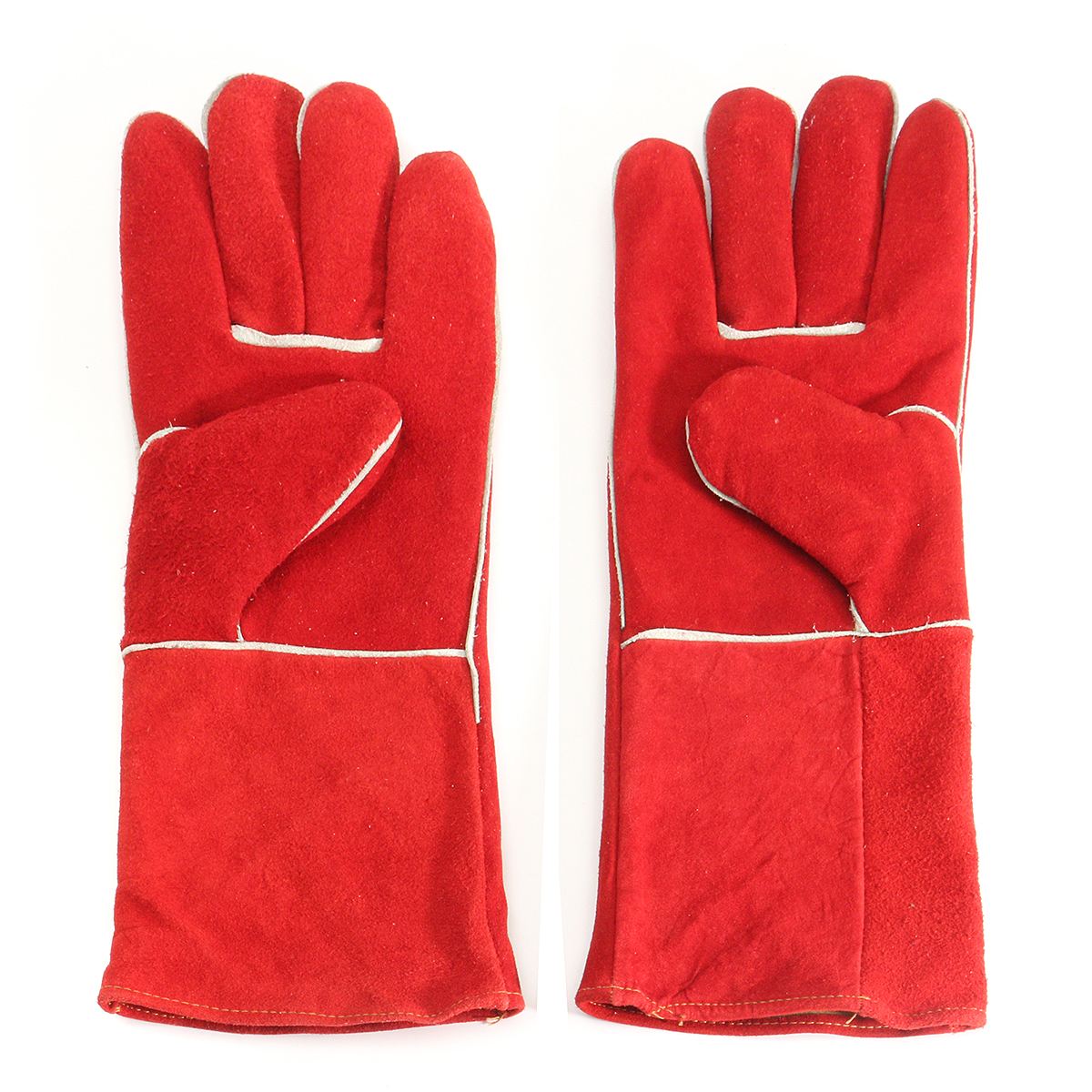 Safurance 15.7'' Heat Resistant Melting Furnace Gloves Fire High Temperature Protection XL Workplace Safety