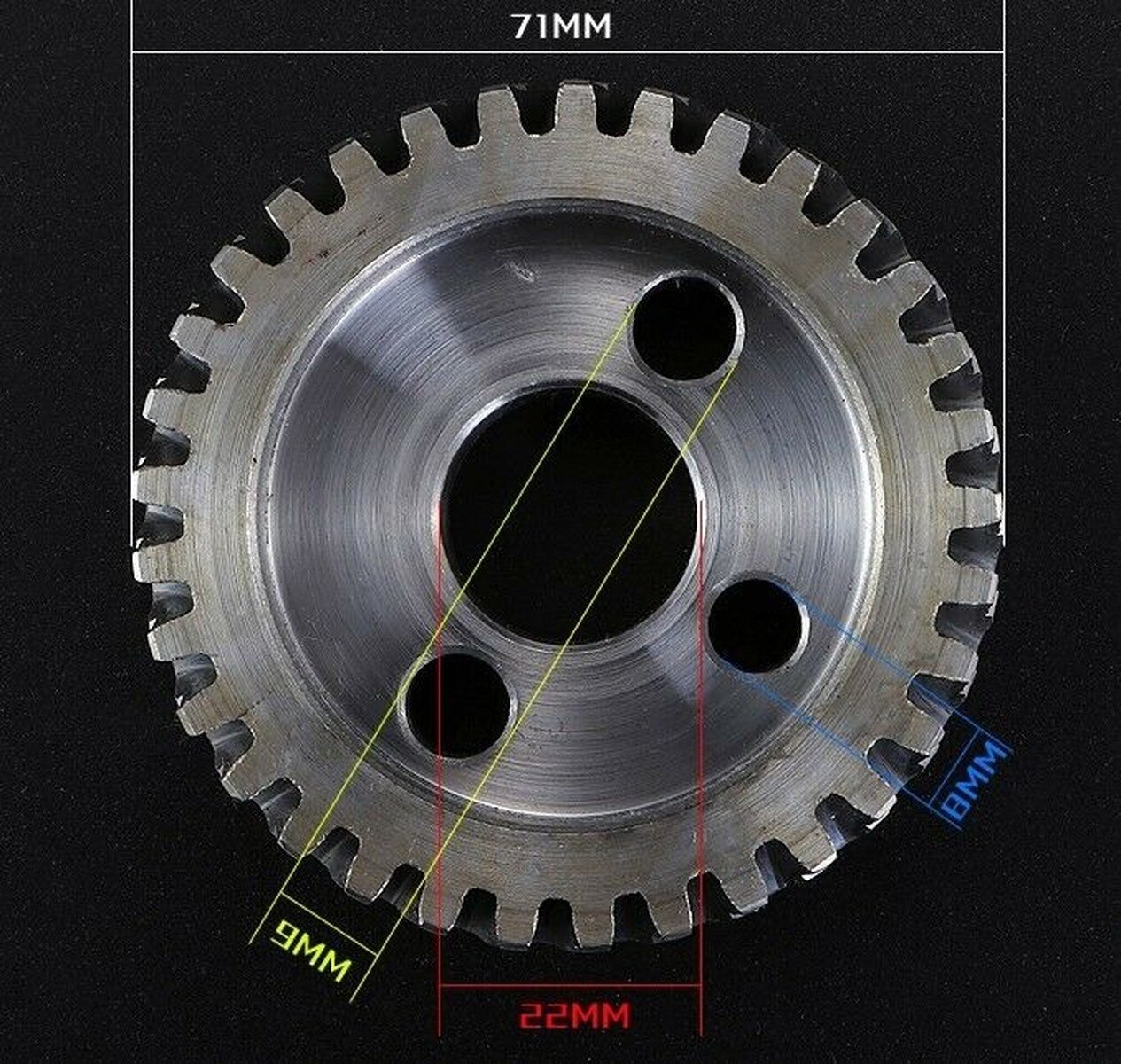 1PC CNC Milling Machine Accessories Quill Housing ADJ. Gear Turret Mill Lathe Part