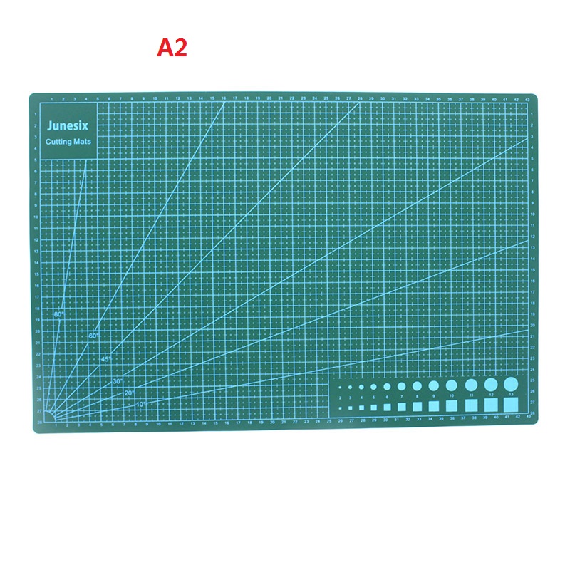 Self Healing Cutting Mat A4 A3 Siz 3mm Double Sided Non-Slip Gridded Rotary Board for Art Craft Sew Quilt Scrapbook PVC