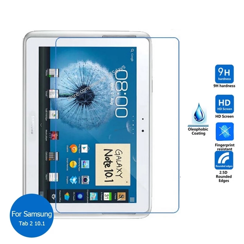 Voor Samsung Galaxy Tab 2 10.1 Gehard Glas Screen Protector Beschermende Film Voor Tab2 GT-P5100 P5100 P5110 P 5100 Tablet glas