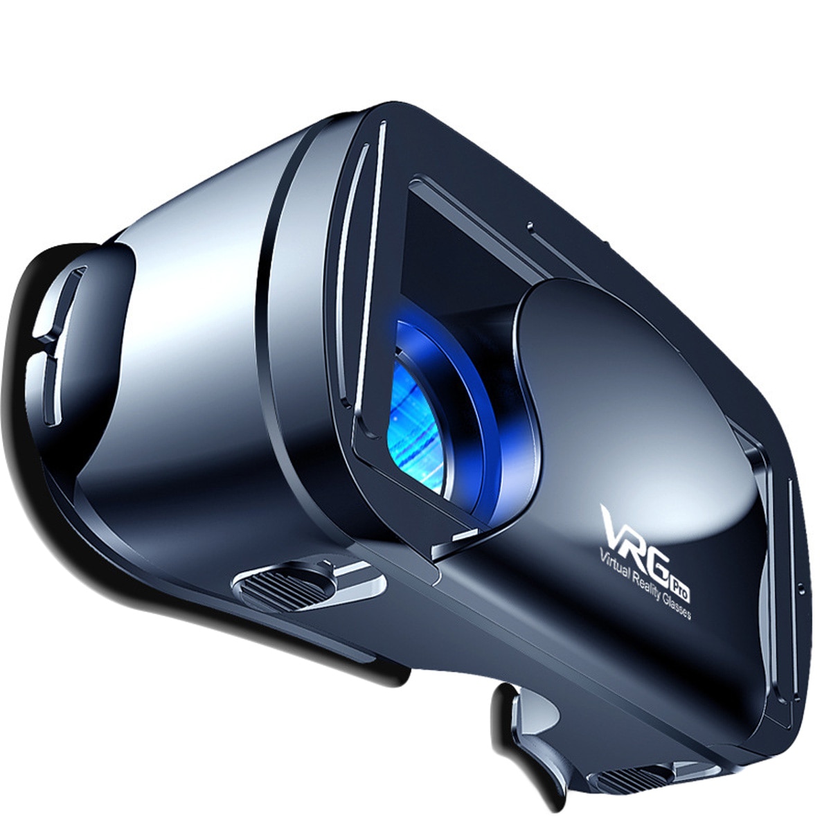 3D Films Games Bril Vr Box Google Kartonnen Meeslepende Virtual Reality Headset Met Controller Fit 5-7 Inch Smart telefoon