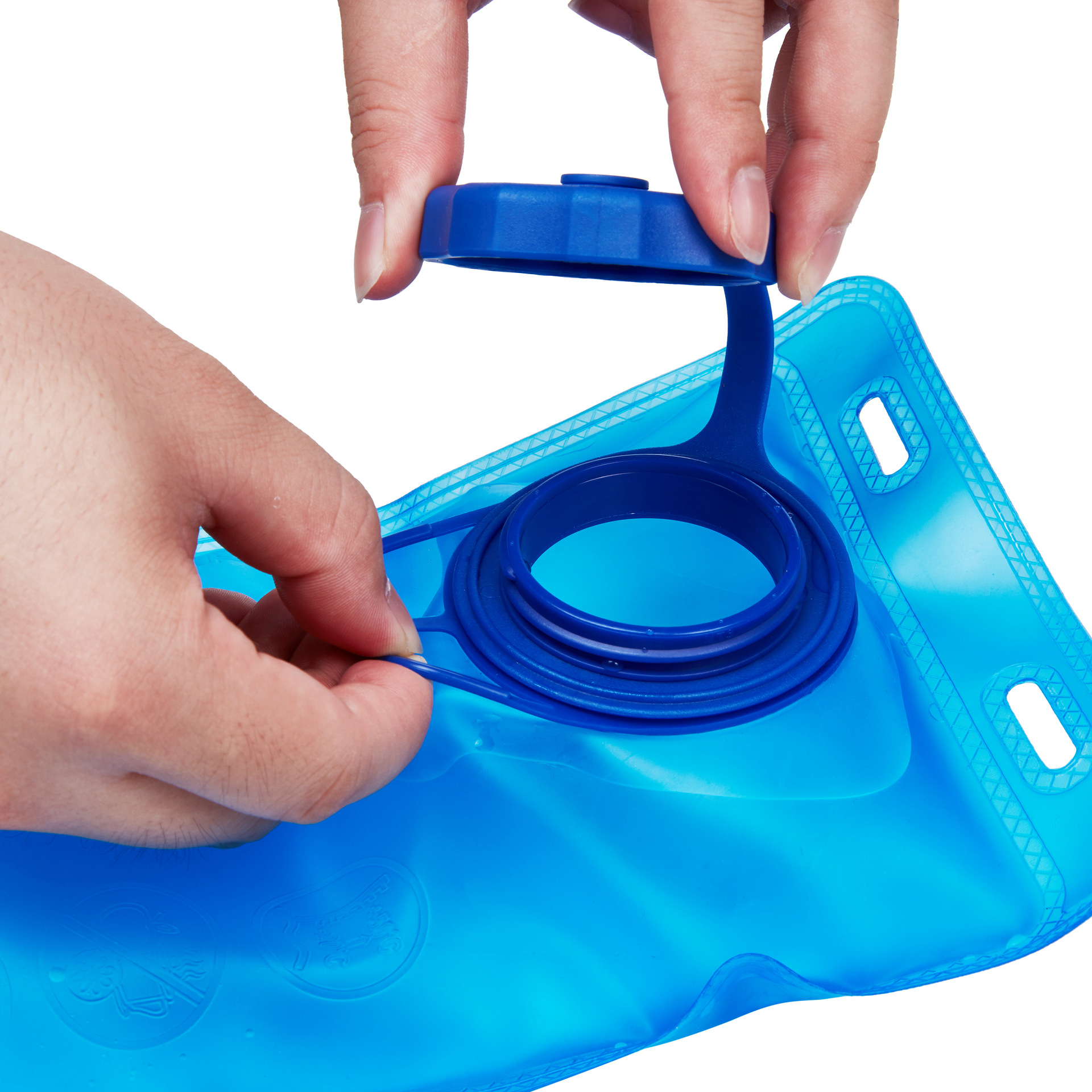2L Folding Water Bag Bladder Hydration Drinking System Backpacks Outdoor Portable Bicycle Riding Travelling Climbing Water Bag