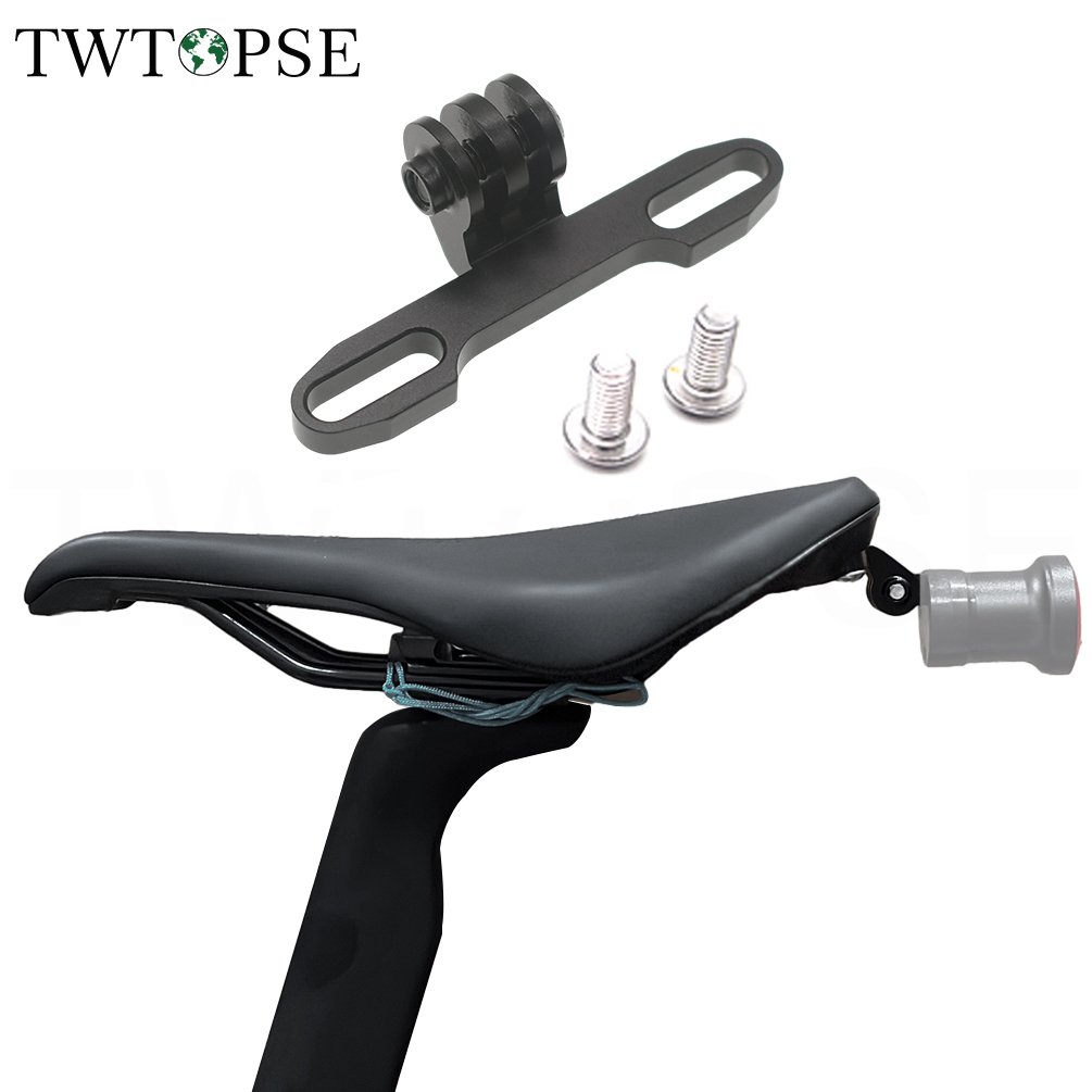 Twtopse Fiets Achterlicht Mount Voor Gespecialiseerde Zadelkussen Power Romin Toupe Swat Gat Fit Gopro Fietsen Fietsenrek Beugel