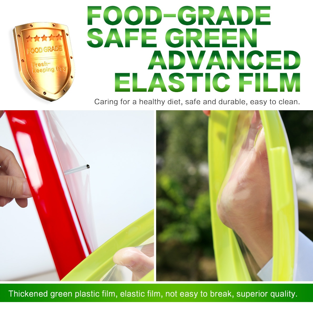 Vacuum Fresh Preservation box Vacuum Sealed Plastic Tray Food Preservation Tray Food Fresh Keeping Refrigerator Food Storage