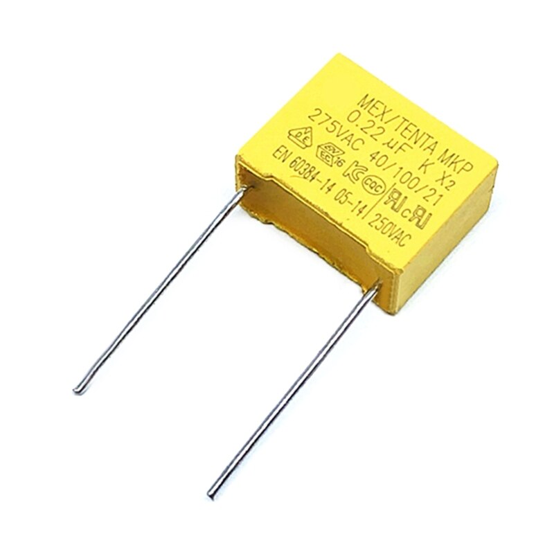 Keramik-sicherheitskondensator  x2 474 275 v ac ,  p15mm mkp, sortimentsset für sicherheitsausrüstung, smart home, haushaltsgeräte 10x: 0.22uf