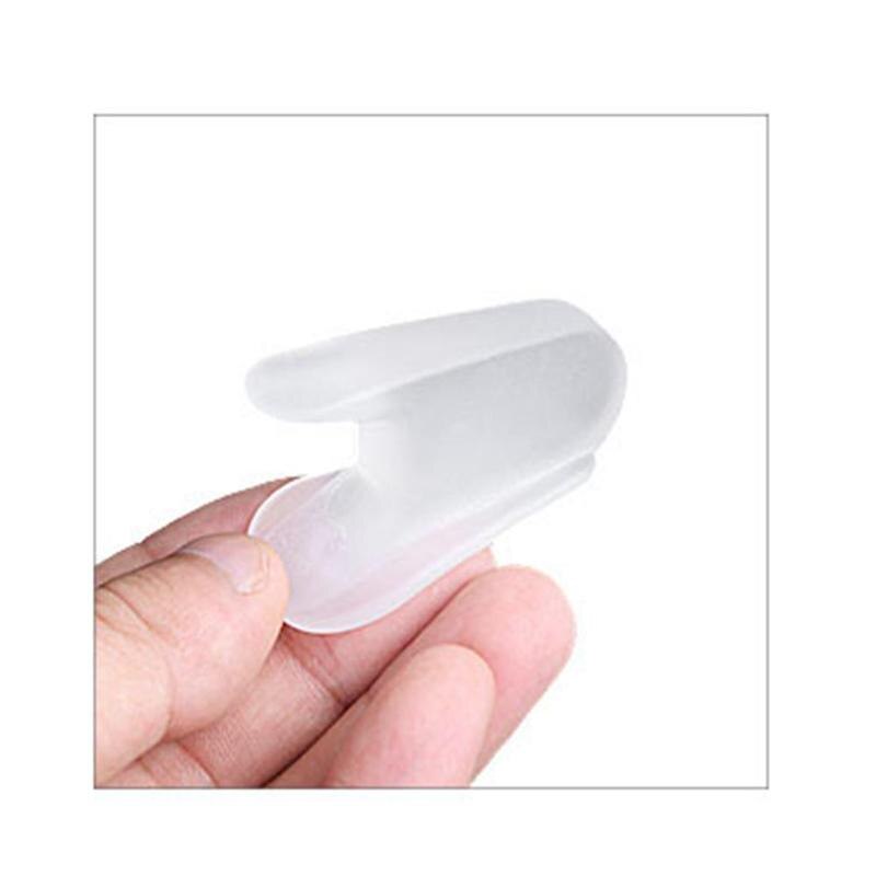 Silikone knogle tommelfinger orthotics corrector hallux valgus tå separator fødder pleje tommelfinger ortotics sundhed fodpleje værktøjer 1 par