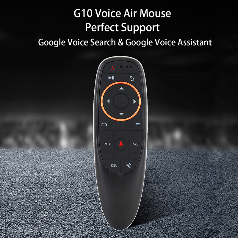 Kebidu G10S G20S G30S Gyro voix télécommande IR apprentissage 2.4G sans fil mouche Air souris pour Android TV Box pour Mini H96 MAX X99