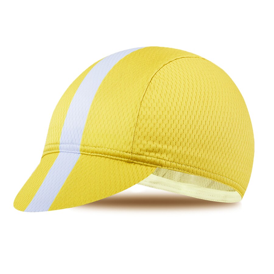 Multi Kleuren Fietsen Hoed Fietsen Cap Fietsen Hoofdband Fiets Cap Fiets Helm Dragen Fietsen Apparatuur Hoed Multi-kleur Een size: Yellow