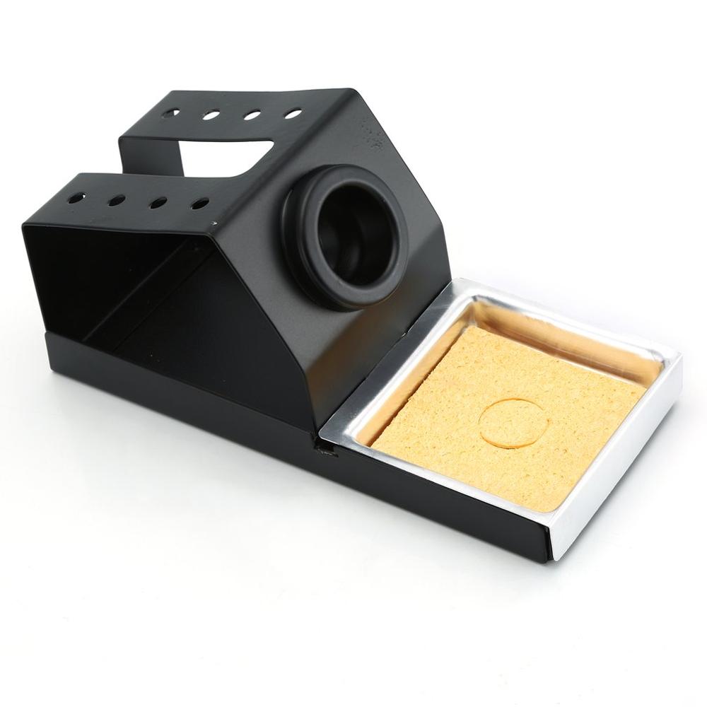 Metal Base Soldering Station Bracket Portable Soldering Iron Stand Holder Station Frame For Electrical Working