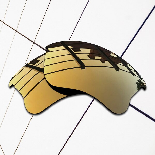 Eos polariserade ersättningslinser för oakley flak jacket xlj solglasögon - olika färger: Bronsguld