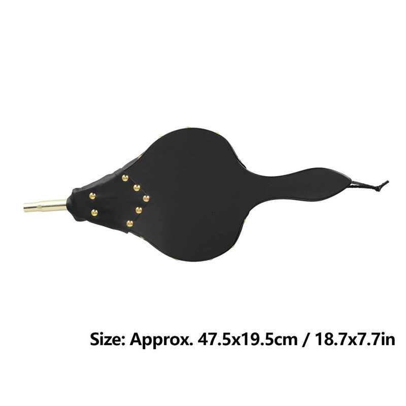 Fireplace Wood Bellower Fireplace Bellows Sturdy Nozzle 18.7x7.7in Ergonomics Handle Antique Portable for Outdoor Activities for