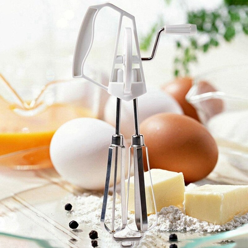 1 st. handbediende garde mixer elektrische eierklopper schuimer mini handvat roerder praktisch keuken kookgereedschap