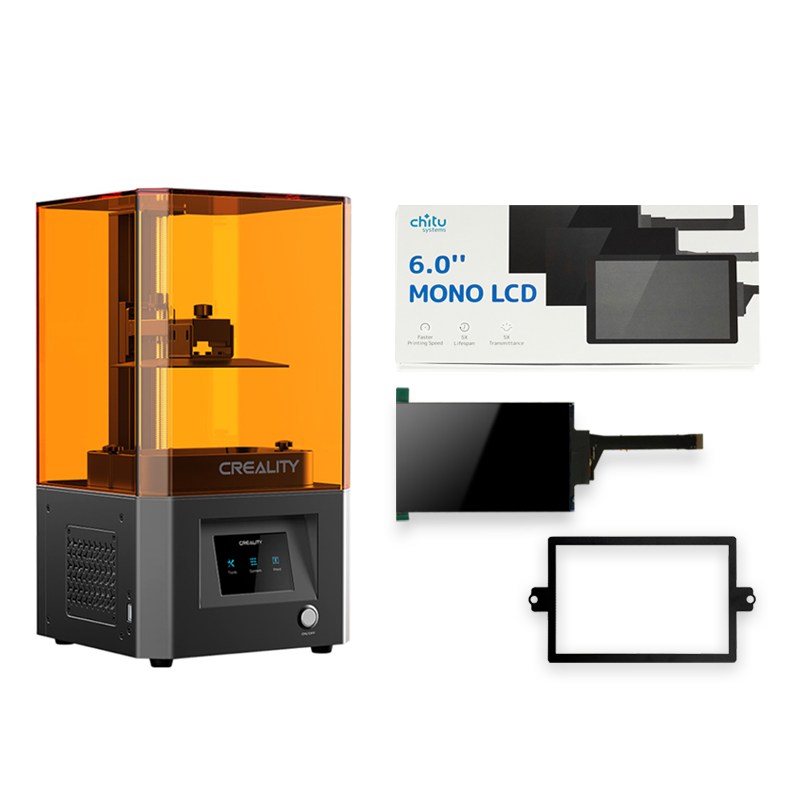 Zestaw ulepszeń do monochromatycznego ekranu LCD Creality LD-002R o przekątnej 6,08 cala i rozdzielczości 2K