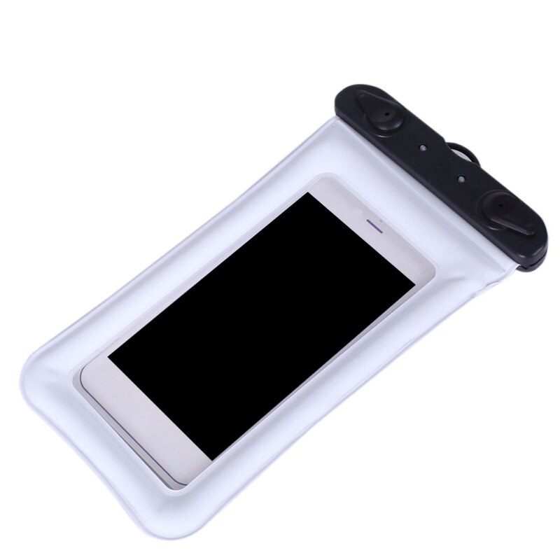 Vanntett mini badeveske smarttelefon berøringsskjermpakke mobiltelefon vanntett bag 9 farger: W
