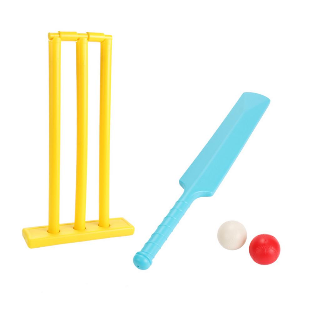 Parent-child Sports Interaction Kid Cricket Set Hand-eye Coordination Cultivation Sports Game Set for Backyard Beach Child