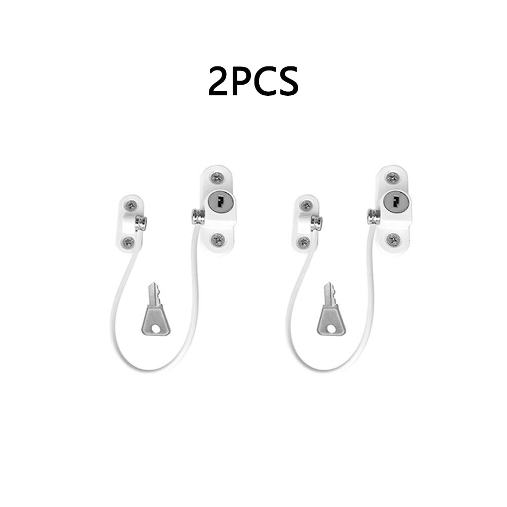 8 Teile/satz freundlicher Fenster Schutz Schlösser freundlicher Sicherheit Herbst Schutz Fenster Stopper Restrictor Baby Edelstahl Begrenzer: GR00392Stck
