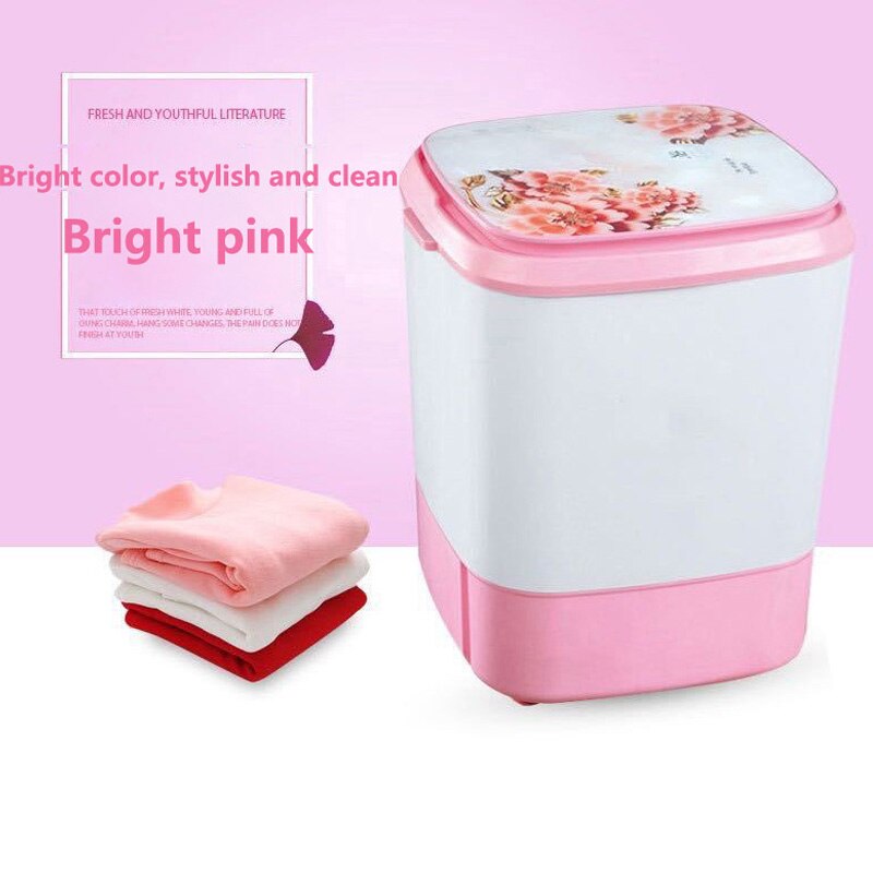 Small Mini Washing Machine Single bucket Semi-automatic With Spin Portable Home Personal Business Travel Underwear Shirt Washer: B / us