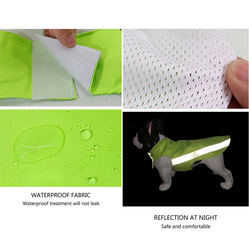 Pet Reflective Vest Adjustable Mesh Breathable Safety Jacket For Small Medium Large Dogs Rottweiler Doberman German Shepherd