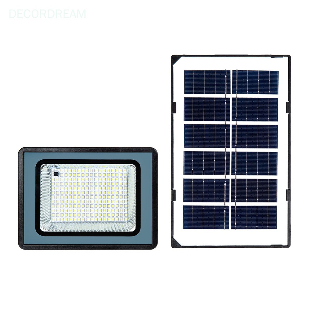 Solar Led Lamp Tuin Yard Emergency Wandlamp Outdoor Waterdichte 80W/100W 212/369 Led Solar Power Overstroming licht Met Controller