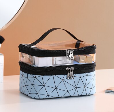 Hjkl Reizen Duidelijke Make-Up Tas Mode Diamant Cosmetische Tas Toiletartikelen Organizer Waterdichte Vrouwtjes Opslag Make Up Gevallen: E