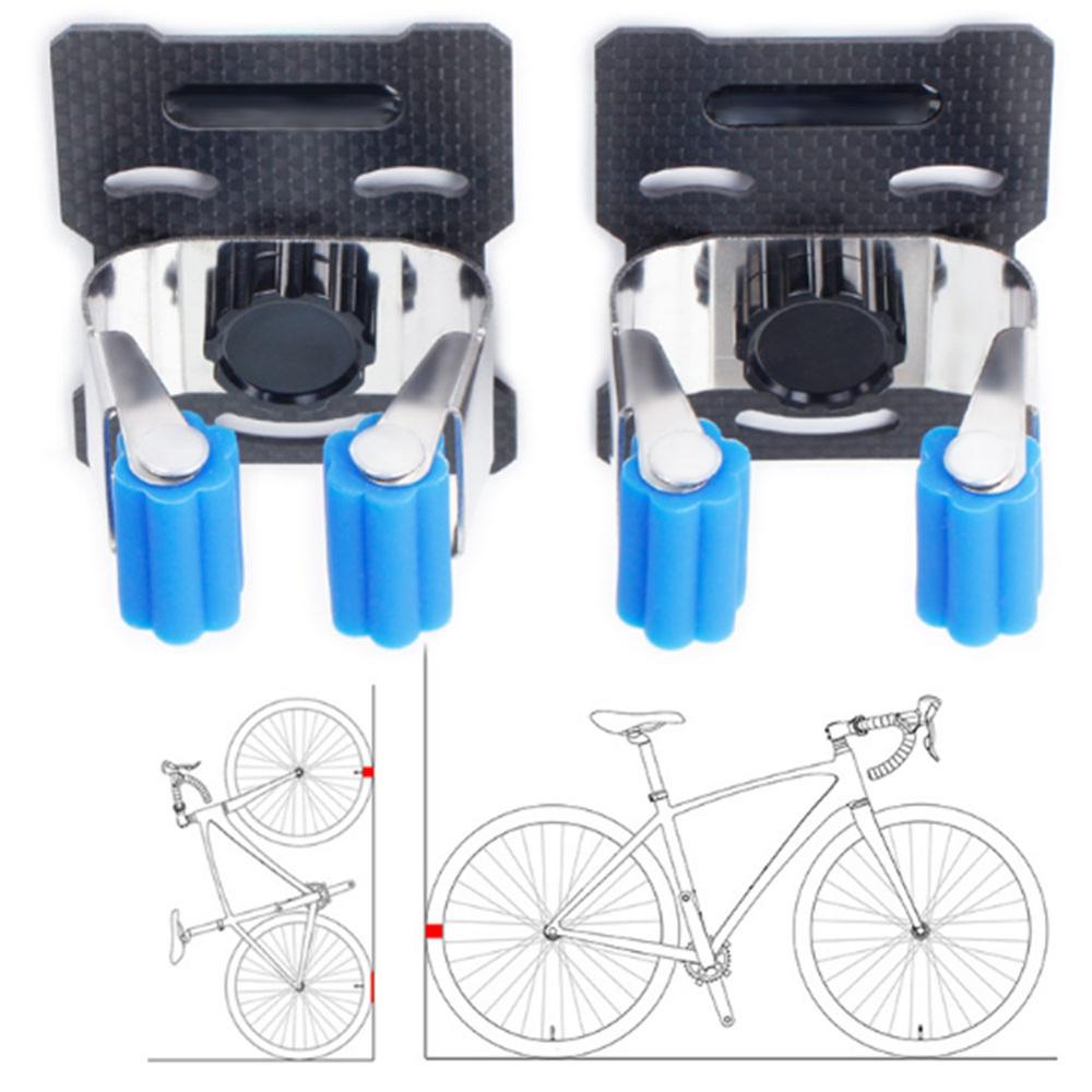 Bicycle Parking Rack Mountain Bike Road Car Parking Buckle Portable Wall Mount Indoor Vertical Stand Holder Hanger