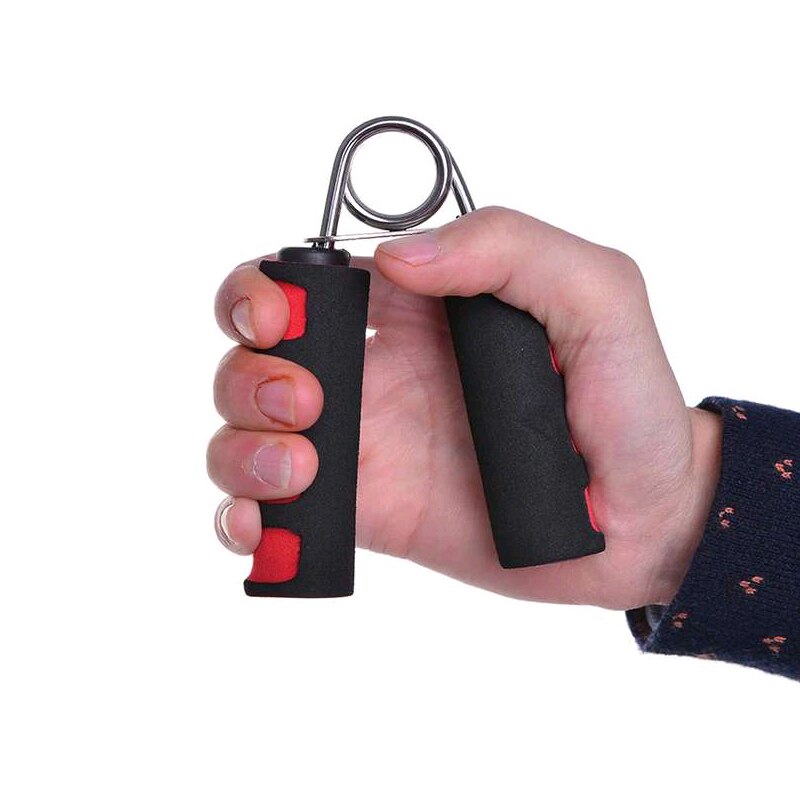 Hand Grip Fitness Workout Finger Trainer Strength Exercise Foam Wrist Grippers Rehabilitation Power Muscle Recovery Training Gym