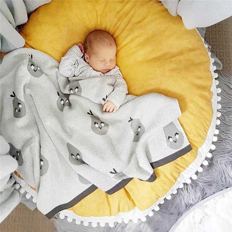Neue Farbige Kleinkind Kleinkind Runde Kissen freundlicher Baby Unterstützung Sitz Weichen Stuhl Kissen Sofa Plüsch Kissen Spielzeug freundlicher Zimmer Klettern matt