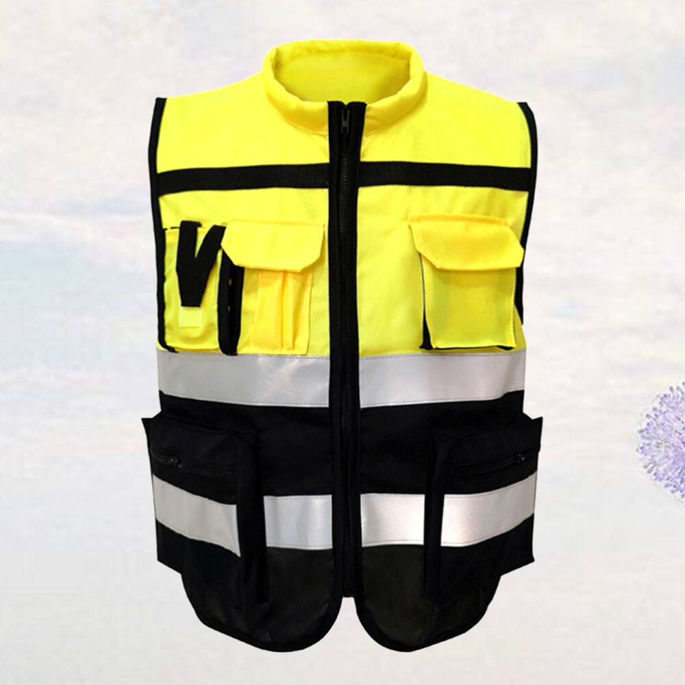 1PC Safety Vest Durable Protective Safety Vest Safety Gear Traffic Clothes for Biking Jogging