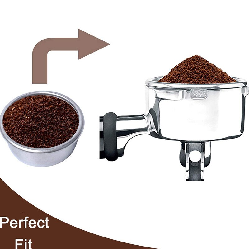 54mm Filter Basket Compatible for Breville Portafi... Grandado