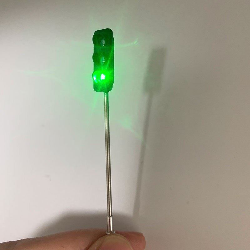 HO Scale Model Traffic Lights/Operating Pole Mount Overhead Traffic Lights with Controller Architecture Street Train Railway