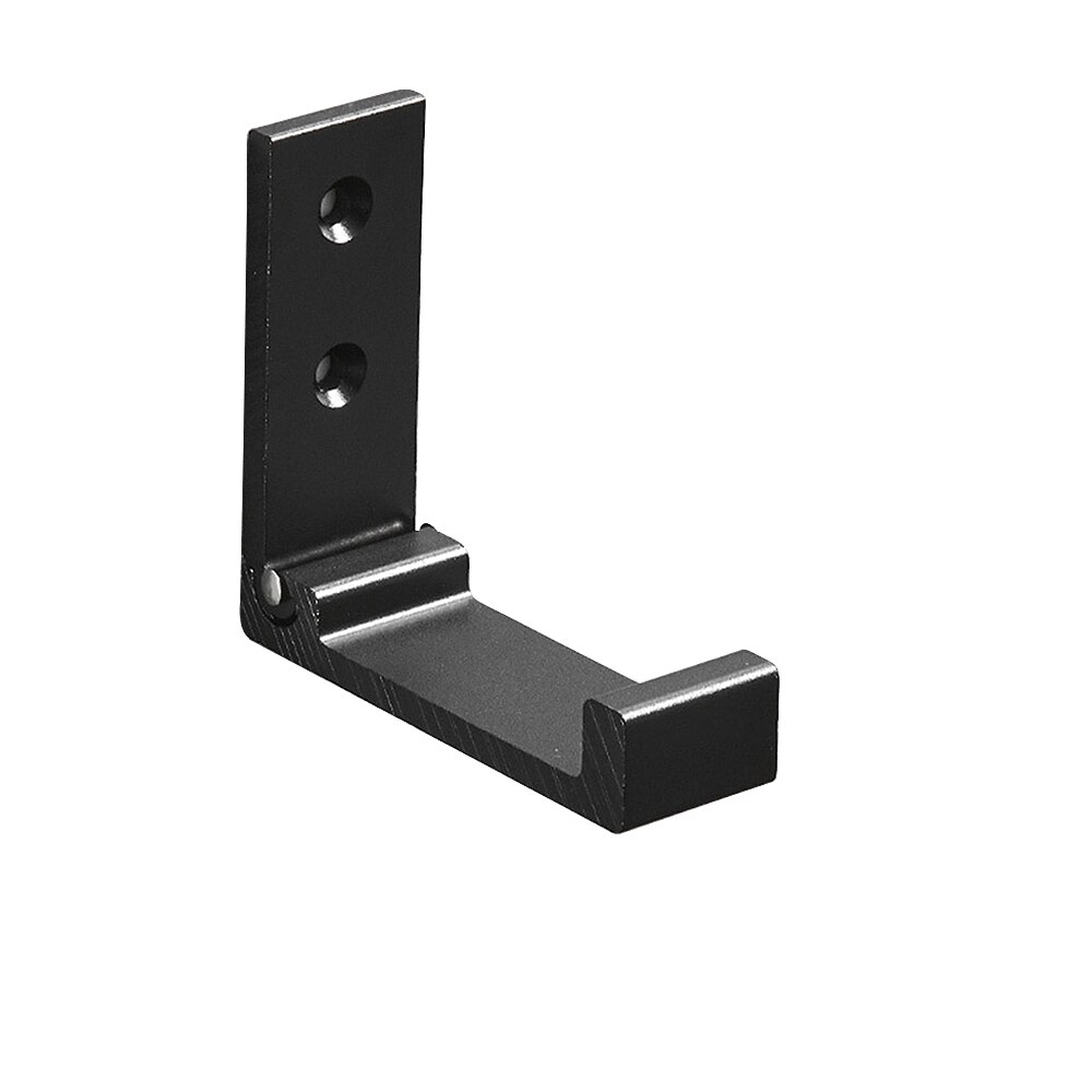 Robe ganchos preto gancho do banheiro para toalhas de parede montado decoração cabide ganchos rack roupas cabides acessórios do banheiro alumínio: 01