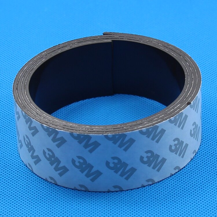 2 meter zelfklevende flexibele magneetstrip 3 m rubberen magneetband breedte 10mm 15mm 20mm 30mm dikte 1mm
