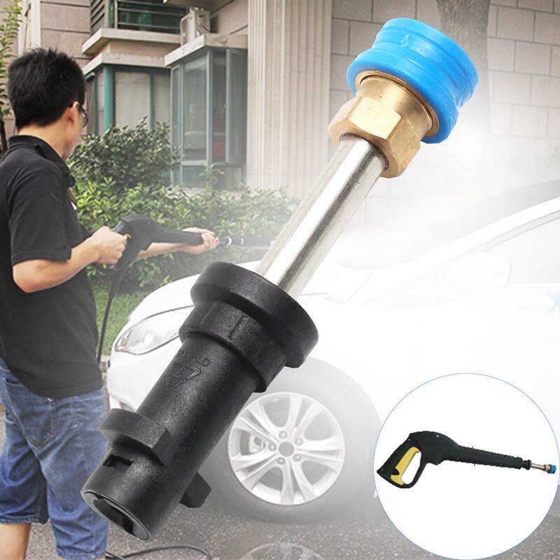 Hoge Druk Reinigen-Gun Foam Nozzle Quick Release Adapter Voor Karcher K-Serie: Default Title