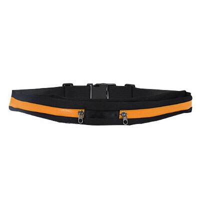 Runseeda-riñonera para correr para hombre y mujer, cinturón para gimnasio, Fitness, trotar, bolsillo, bolsa para deportes al aire libre, ciclismo, soporte para teléfono móvil: Orange