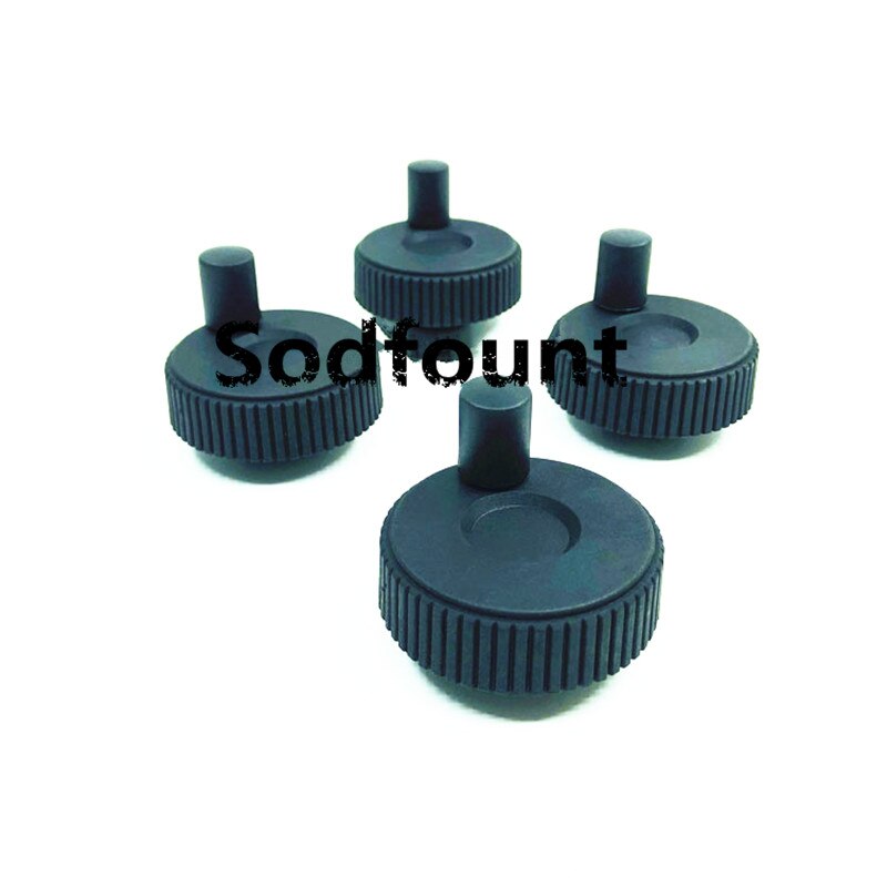 1 PCS CNC 3D Printer hand wheel Reticulated small hand wheel Vertical lines Plastic textured handle M8 M10