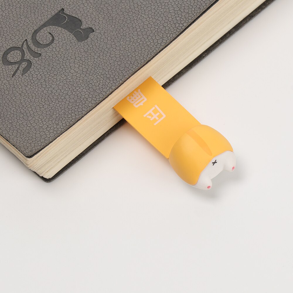 1 Pc Mooie Cartoon Kat Hond Ass Bladwijzers Hamster Corgi Lezen Boek Markers Voor Kinderen Briefpapier Schoolbenodigdheden: 7