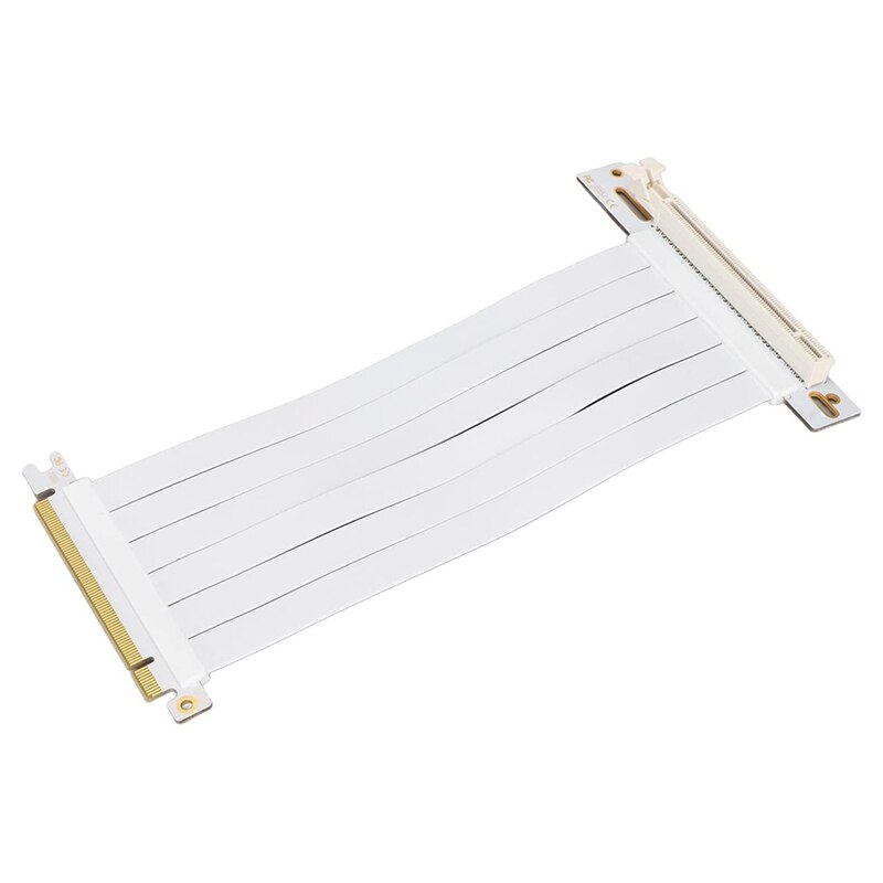 GLOTRENDS 400mm PCIe 4.0 X16 Riser Kabel voor PCIe 4.0/3.0 GPU's, zoals GeForce RTX 40/30 Series en AMD Radeon RX7000/RX6000 Series, etc
