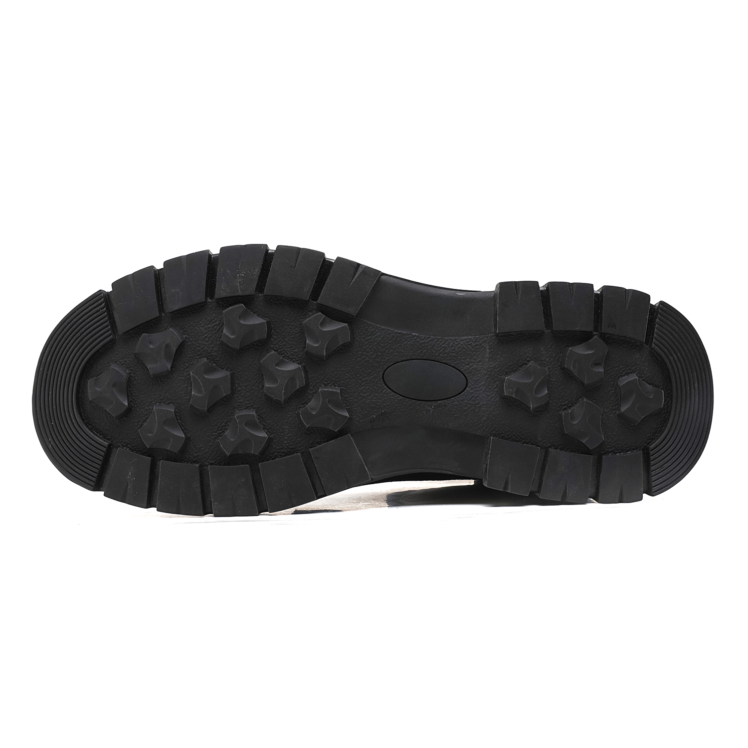 Herre arbeidssko punkteringsfrie vanntette arbeidssko sikkerhetsstøvler med ståltå industrielle uforgjengelige støvler sko med glidelås på siden